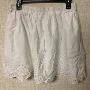 H&M white skirt